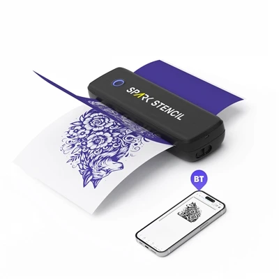 Máquina de transferencia de tatuajes temporales de Bluetooth inalámbrico