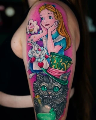 Los tatuajes coloridos ganan popularidad
