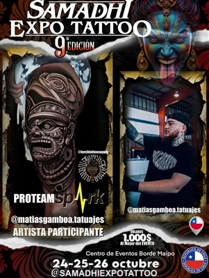 El artista chileno @matiasgamboa.tatuajes se une al cartel repleto de estrell...