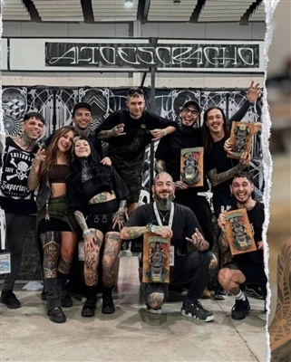 El artista argentino Nahuel Gómez asegura el podio en el podio en la convenci...