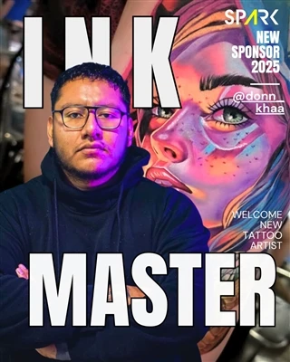 Spark Tattoo y @donn_khaa: una afirmación mutua como artista talentoso se une...