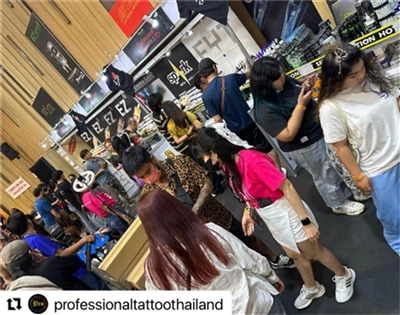 Chispa en Tailandia Tattoo Expo