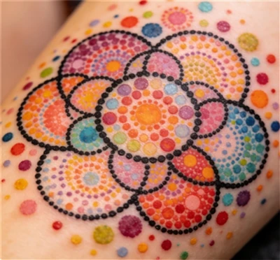 ¿Qué es un tatuaje de puntillismo?