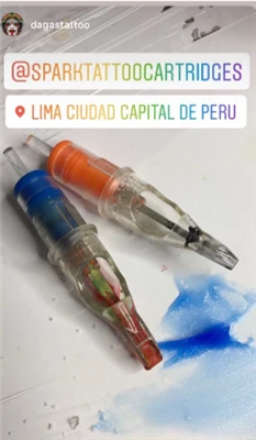 Dagas Tattoo de Perú siempre trabajando junto con #sparkcartridges