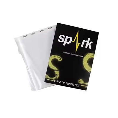 High - Detalle Spark Papel de plantilla de tatuaje temporal para la máquina de plantilla de transferencia para el arte del cuerpo
