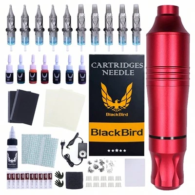 Kit de tatuaje de tatuaje estándar europeo kit de máquina de tatuaje rotativo