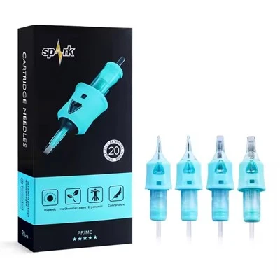 Spark M1 Desechable Safe Acero inoxidable Agujas de tatuaje envueltas de alta calidad de alta calidad Perfecto para arte corporal