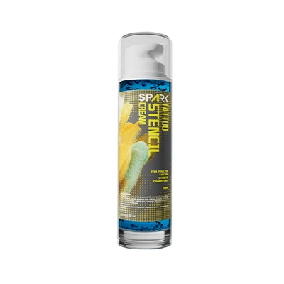 Gel para plantilla de tatuaje ideal, orgánico, transparente, cómodo, de secado rápido- y duradero, de 5 onzas