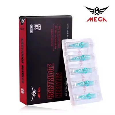 Top - Mega Cartucho de tatuaje Mega Cartucho Redondeador de aguja desechable