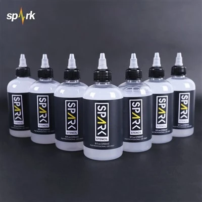 SAPRK 8 FL OZ (250 ml) Professional Rápido seco Non - Fading gel de transferencia de tatuaje suave para artistas de tatuajes