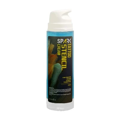 Claro cómodo orgánico profesional gel de transferencia de plantilla de tatuaje de 5 onzas para arte corporal y tatuajes