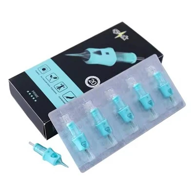 Chispa desechable RM 316 acero inoxidable High Qualspark desechable RM 316 Acero inoxidable Agujas de tatuaje desechables de acero inoxidable y estéril para la artidad del cuerpo y agujas de tatuaje desechables estériles para arte corporal