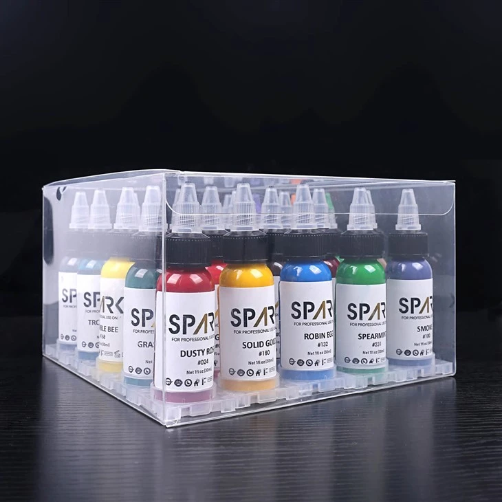 Spark Wholesale personalizados 25 colores de alta colección de alto - Fin 1oz de largo - Color duradero SIGULA SIGULA SIGUIA ART DE CUERPO PREMIUM
