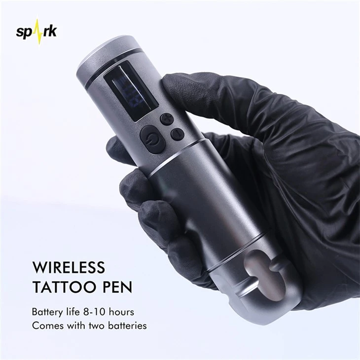 Máquina de tatuaje inalámbrica Spark, máquina de tatuaje inalámbrica profesional