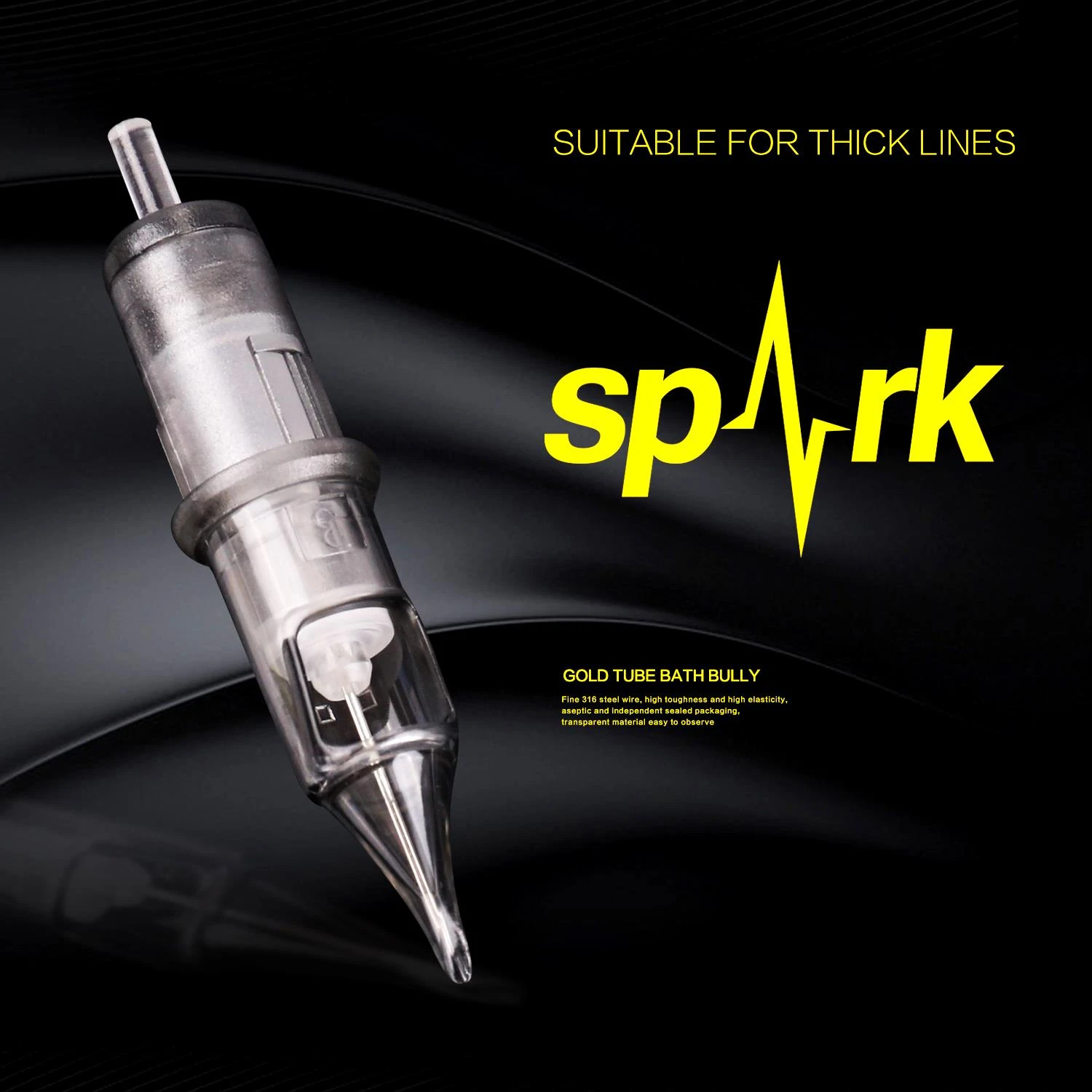 Cartuchos de agujas Spark Axis