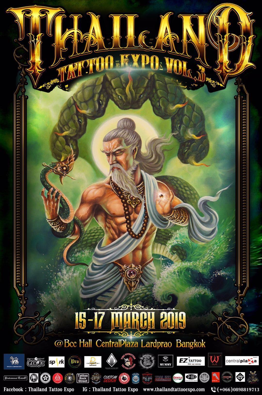 Spark Tattoo Cartridge Sponsor 2019 Thailand Tattoo Expo V3