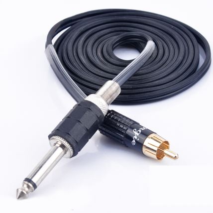 Cable de clip de tatuaje RCA de alta calidad 2.4m