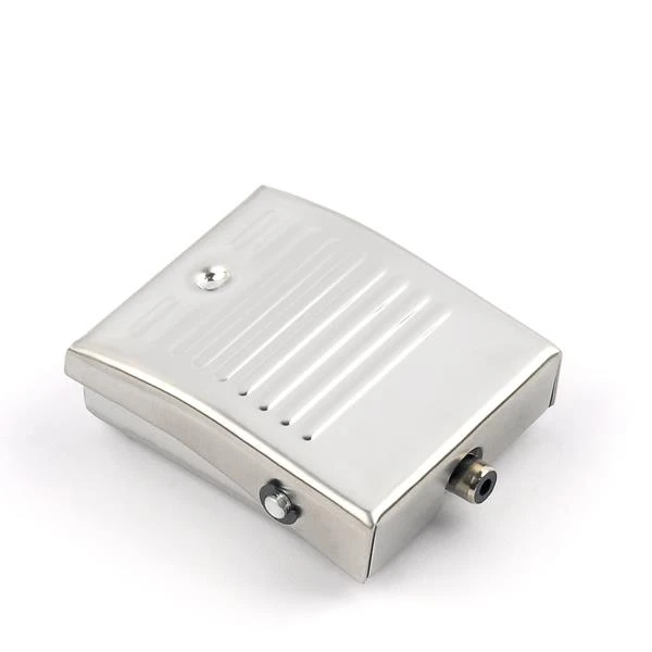 Pedal de pedal de acero inoxidable para tatuaje de servicio pesado