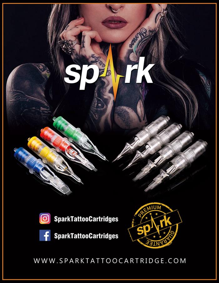 Cartuchos de tatuaje de chispa de 2020