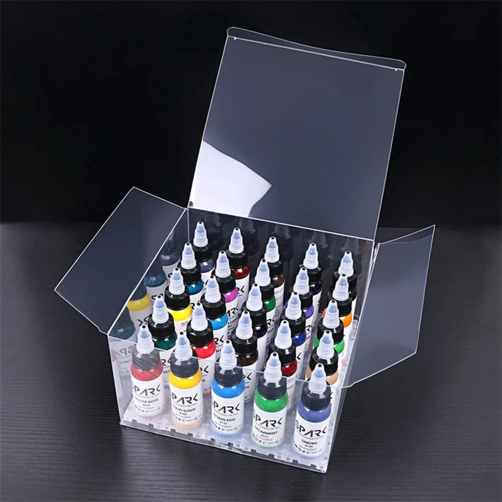 Juego de 25 colores Spark Tattoo Ink Tattoo Supply Juego de tintas para tatuajes premium