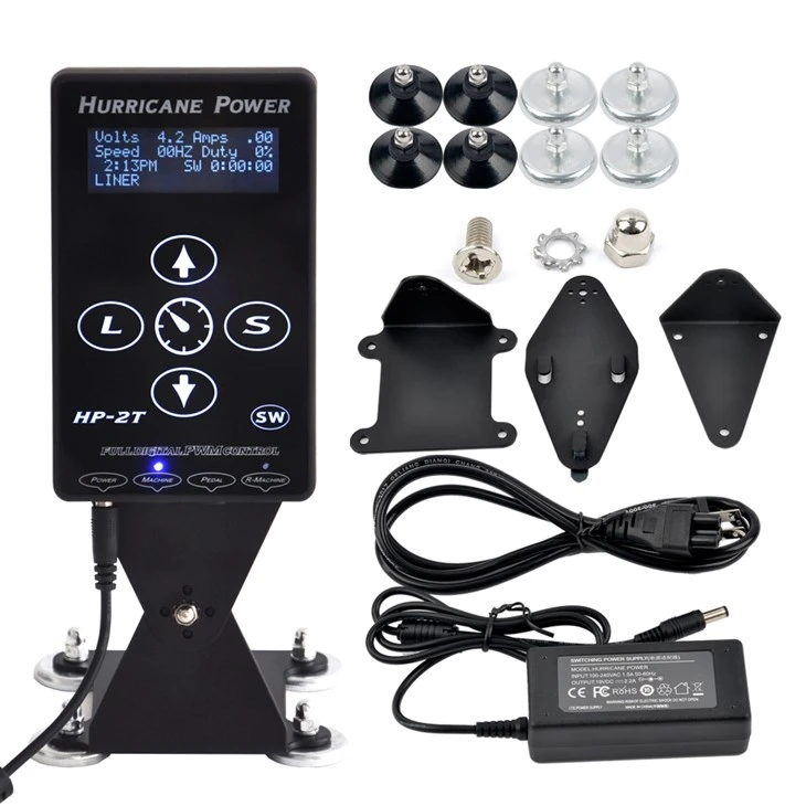 Fuente de alimentación digital Tatuaje Fuente de alimentación digital para máquinas de tatuaje