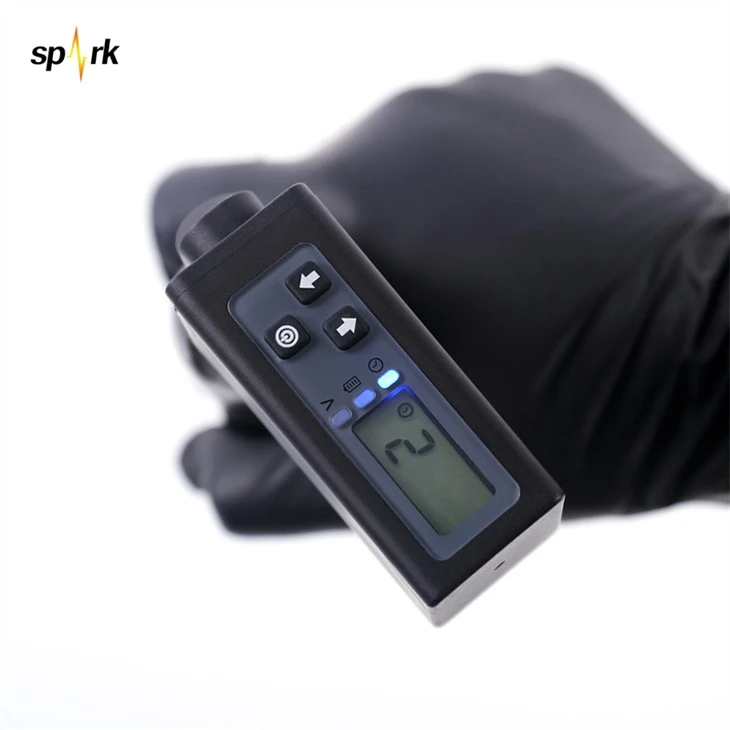 Fuente de alimentación inalámbrica digital para tatuajes
