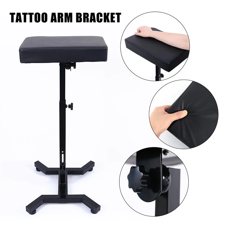 Reposabrazos grande y ajustable para tatuajes de alta calidad