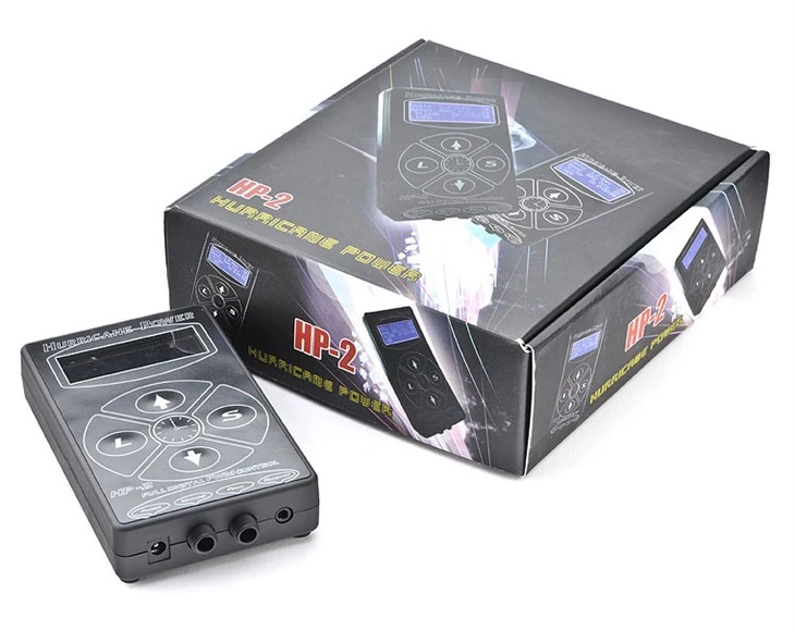 Fuente de alimentación simple Tatuaje Fuente de alimentación para tatuajes Mini LCD Suministros para tatuajes