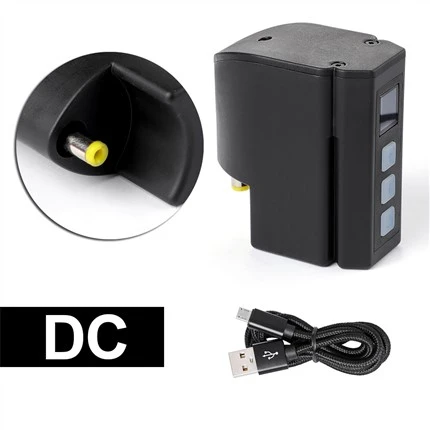 Fuente de alimentación inalámbrica para tatuajes con batería para tatuajes de 2400 mAh