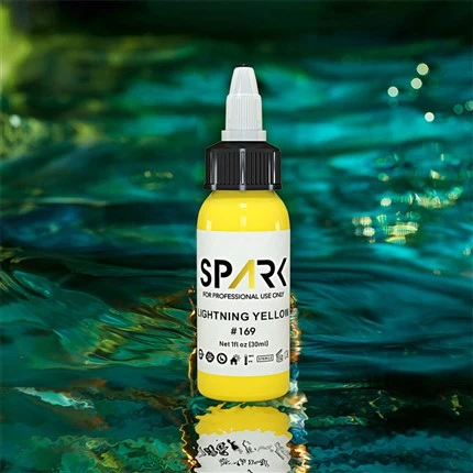 Juego de 25 colores de tinta para tatuaje, juego de tinta para tatuaje Spark, pigmentos profesionales
