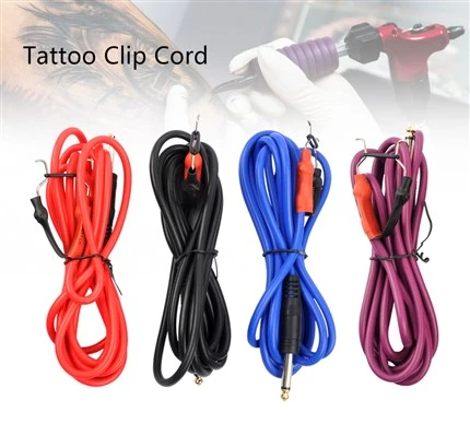 Cable de clip de tatuaje seguro y duradero