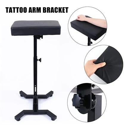 Reposabrazos grande y ajustable para tatuajes de alta calidad