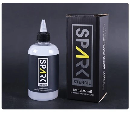Tinta profesional de la plantilla del tatuaje de la crema de la transferencia del tatuaje de 8oz 250ml