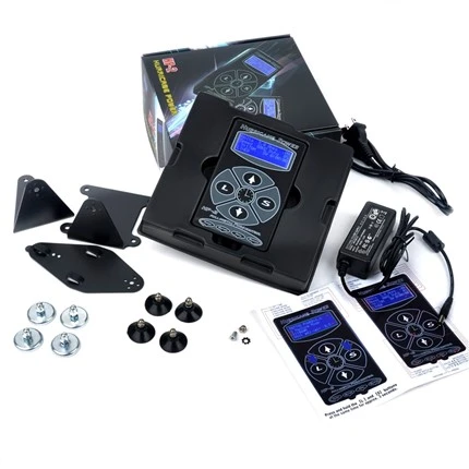 Fuente de alimentación de tatuaje dual profesional Suministros de tatuaje LCD digital