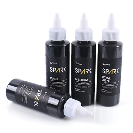 Tinta para tatuaje Spark Original White Wash Set pigmentos tinta para tatuaje