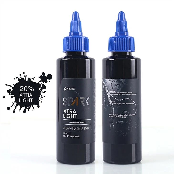 Conjunto de tinta para tatuaje Tinta para tatuaje profesional Black Spark