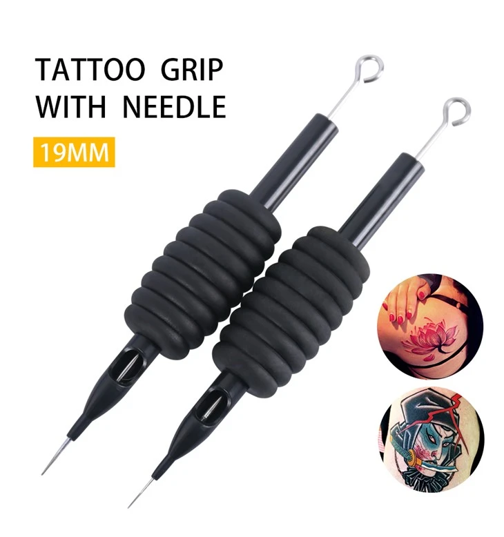 Apretones plásticos disponibles esterilizados del tatuaje del tubo 25m m del tatuaje