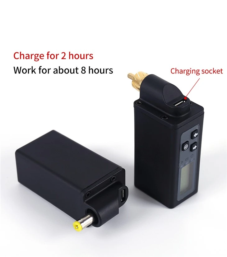 Wireless Tattoo Power Supply Portable Tattoo Pen Power Bank