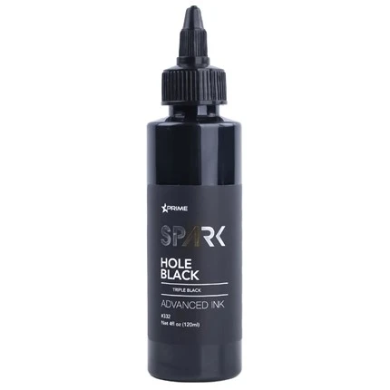 Pigmentos Tinta para Tatuaje 4OZ Clásico Agujero Negro Negro Vanta Negro Chispa Tinta para Tatuaje Tinta para Tatuaje Negro