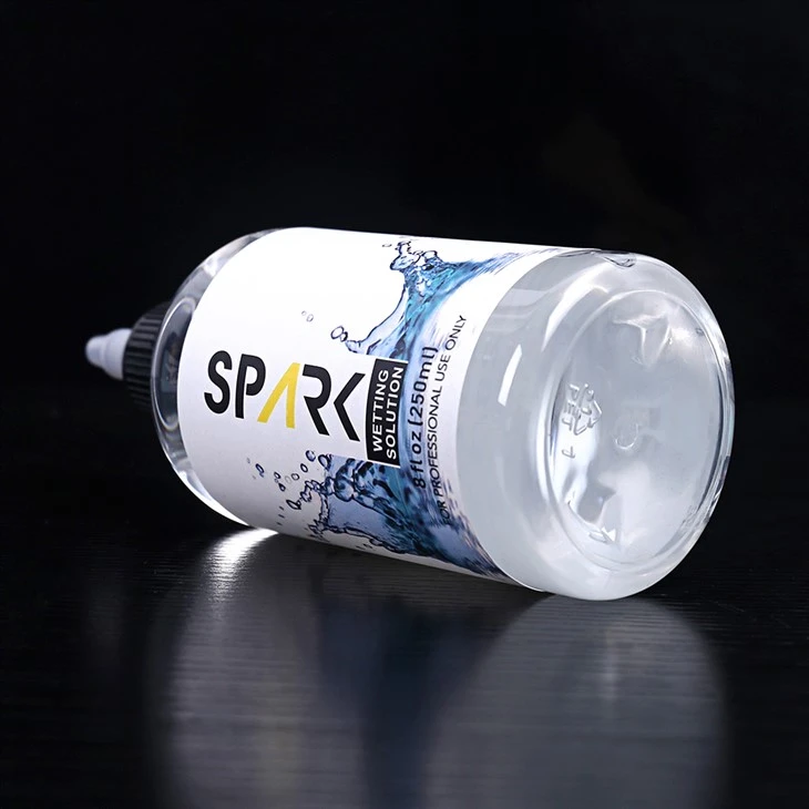 Spark 8OZ 240ML Solución humectante para tatuajes Solución para mezclar tatuajes Spark Tinta para tatuajes Spark